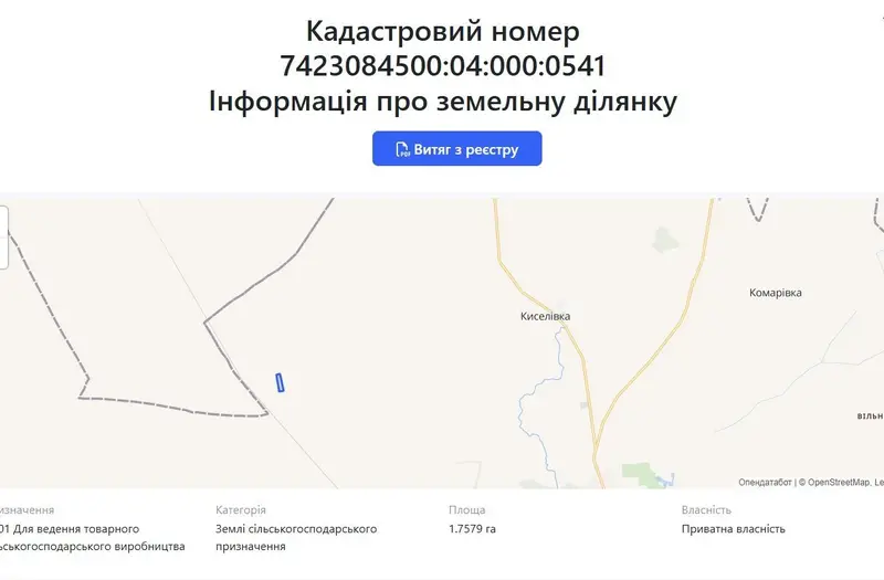 С/Х — лот №1262740