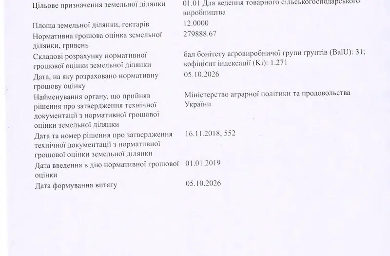 С/Х — лот №1275472